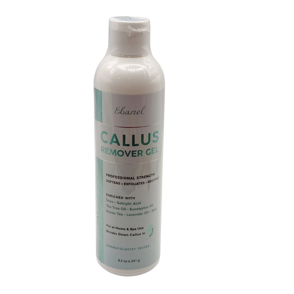 Ebanel Callus Remover Gel 8.5oz White Foot Care Pedicure Treatment